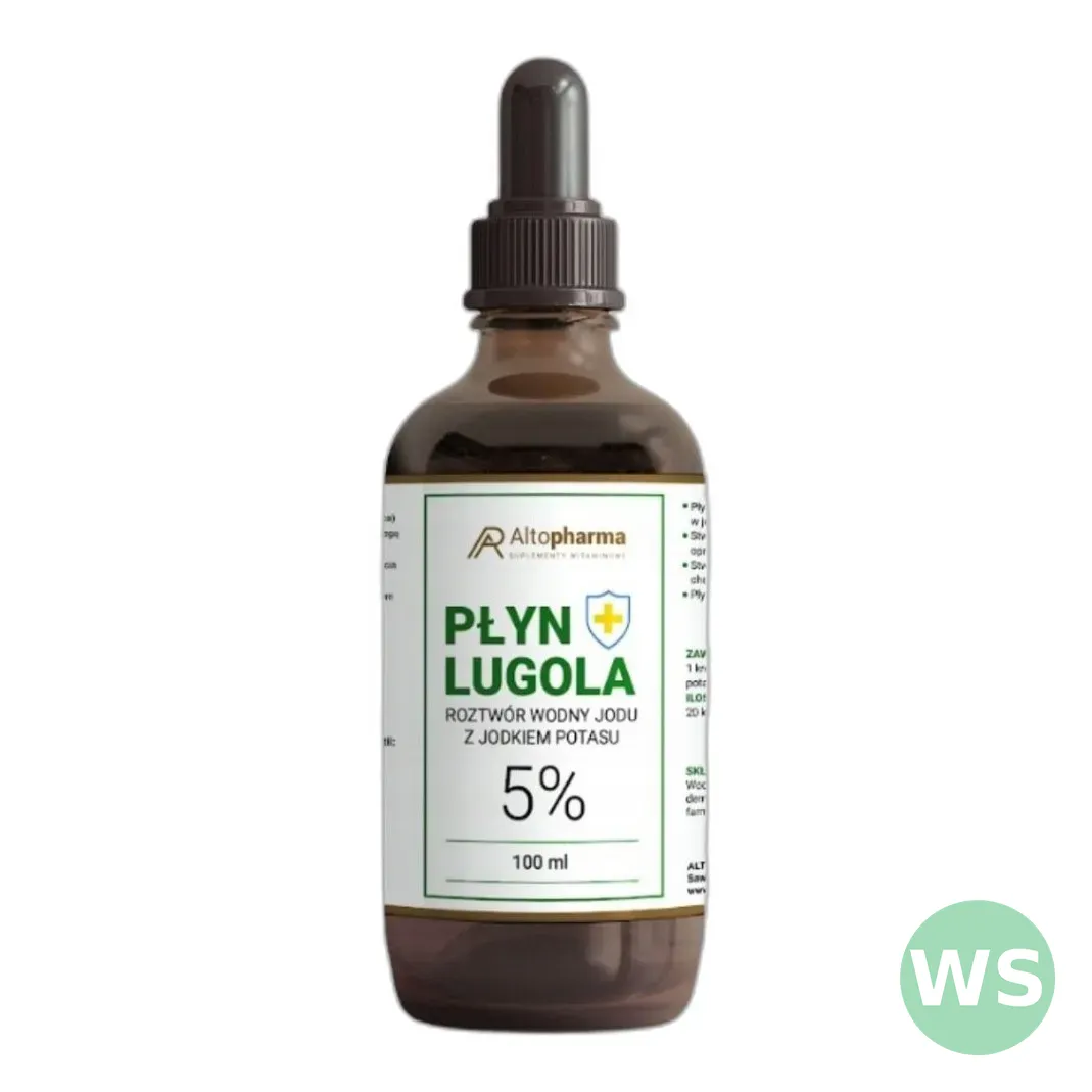 Płyn Lugola 5% – jod z jodkiem potasu — zdjęcie 1
