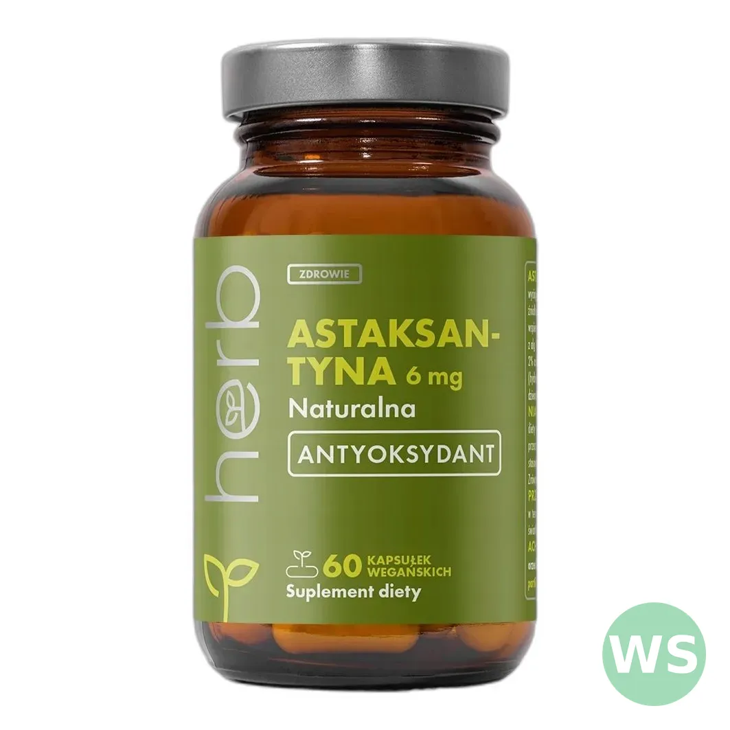 Astaksantyna naturalna z alg 6 mg — zdjęcie 1