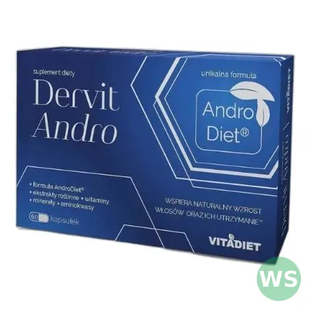 Dervit Andro wspiera porost włosów przy łysieniu androgenowym — zdjęcie 1