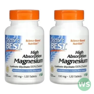 Magnez chelatowany Doctors Best — wsparcie energii i mięśni — zdjęcie 1