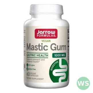 Nowy suplement diety - JARROW FORMULAS Guma mastyksowa 60 tabletek MASTIC GUM ży — zdjęcie 1