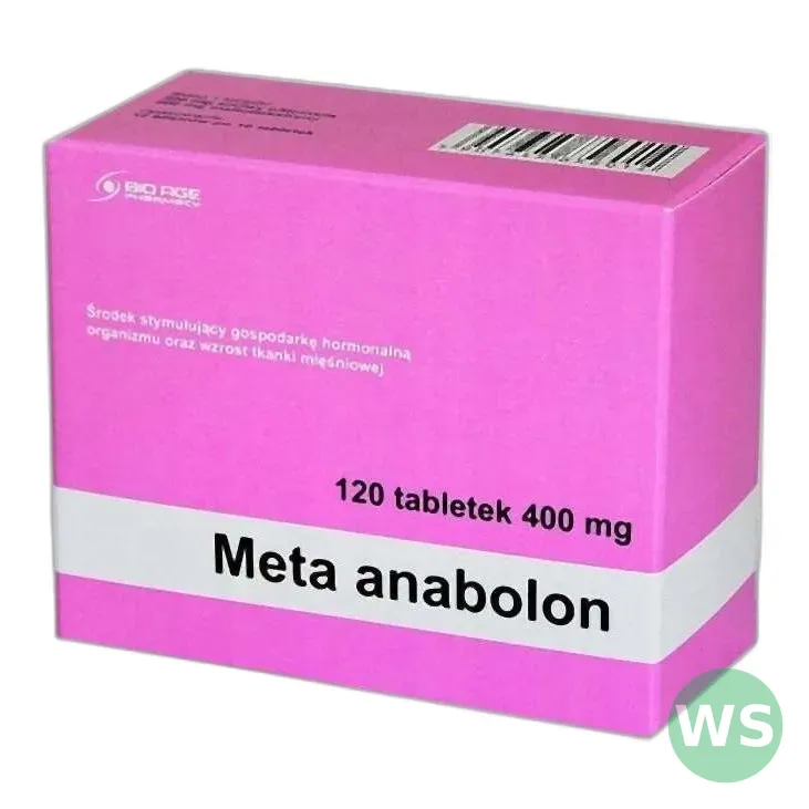 Naturalny testosteron Meta Anabolon 120 tabletek — zdjęcie 1