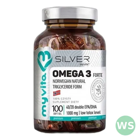 Omega 3 Forte 100 kapsułek EPA DHA — zdjęcie 1