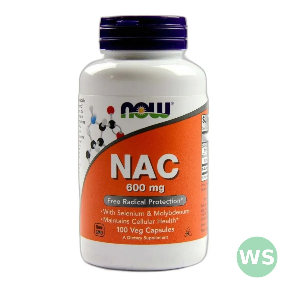 N-Acetyl Cysteine (NAC) - Zdrowie Mózgu, Antyoksydanty, Wsparcie Stresu — zdjęcie 1