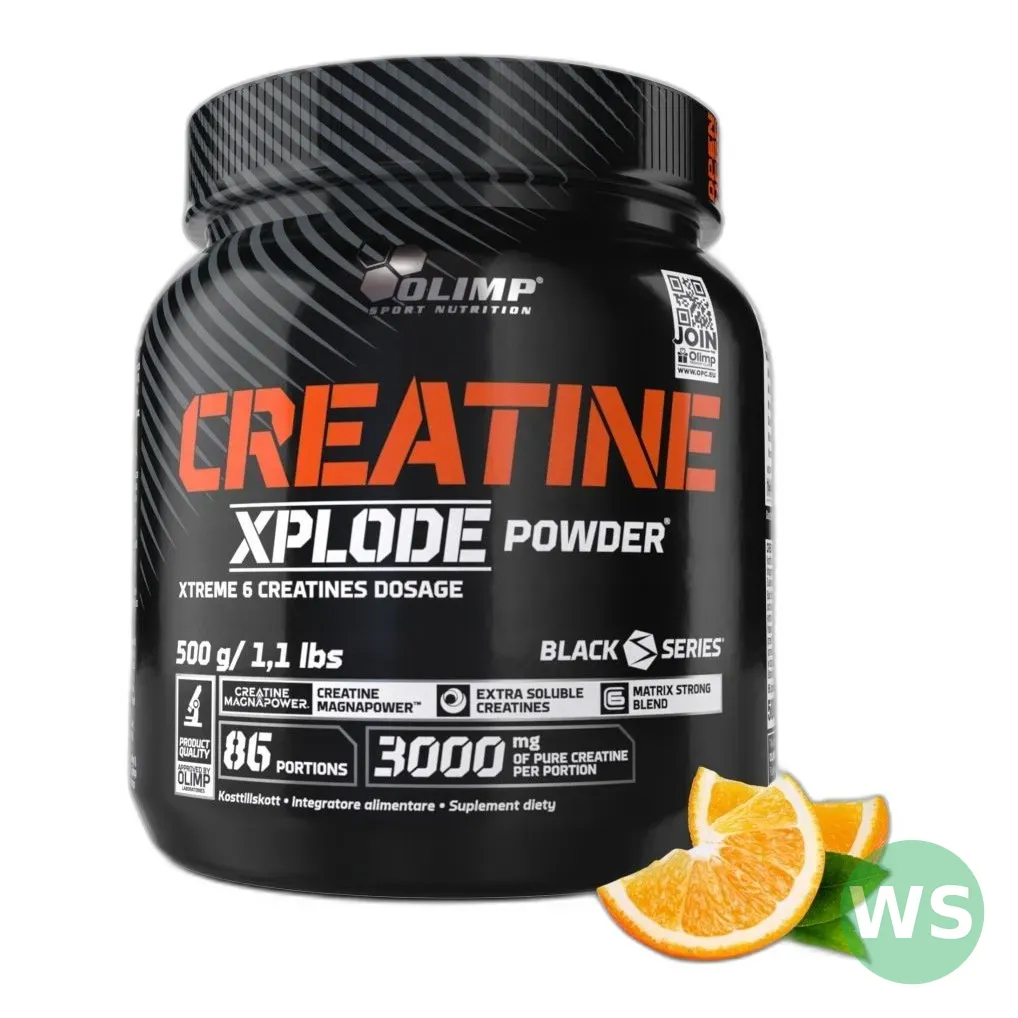 Kreatyna Xplode 500g - mieszanka 6 form dla siły i regeneracji — zdjęcie 1