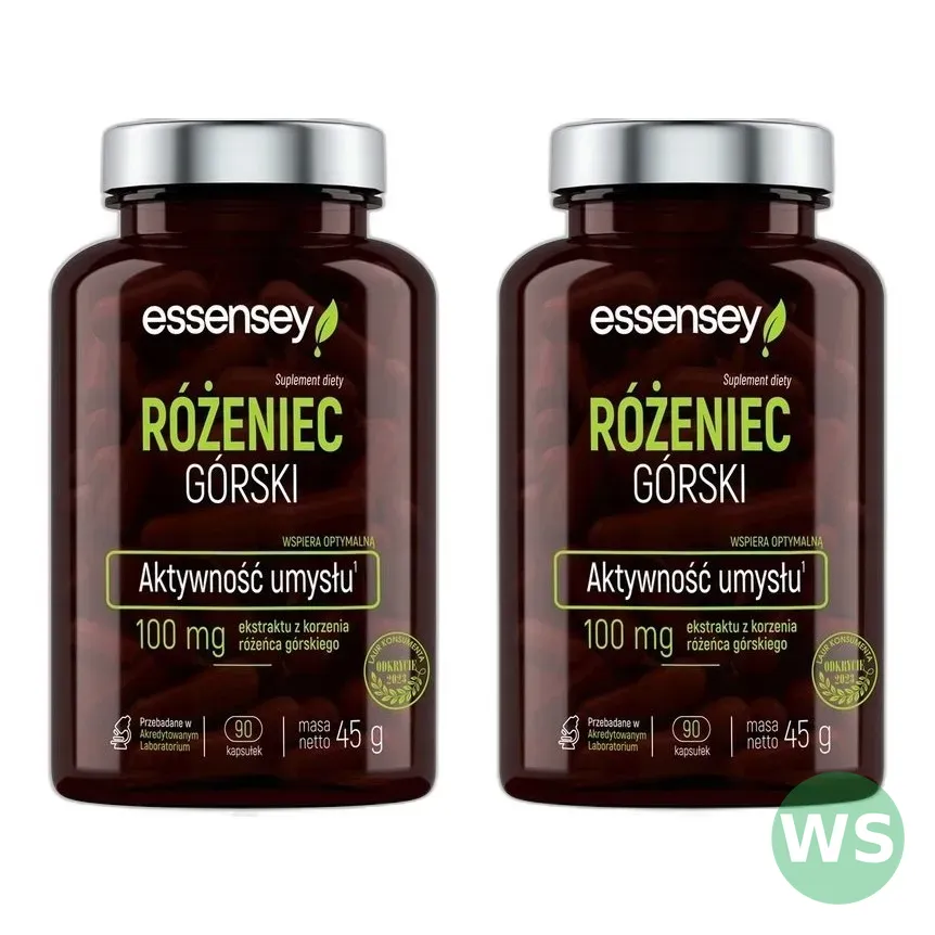 Różeniec górski – kapsułki na wsparcie w okresach stresu — zdjęcie 1