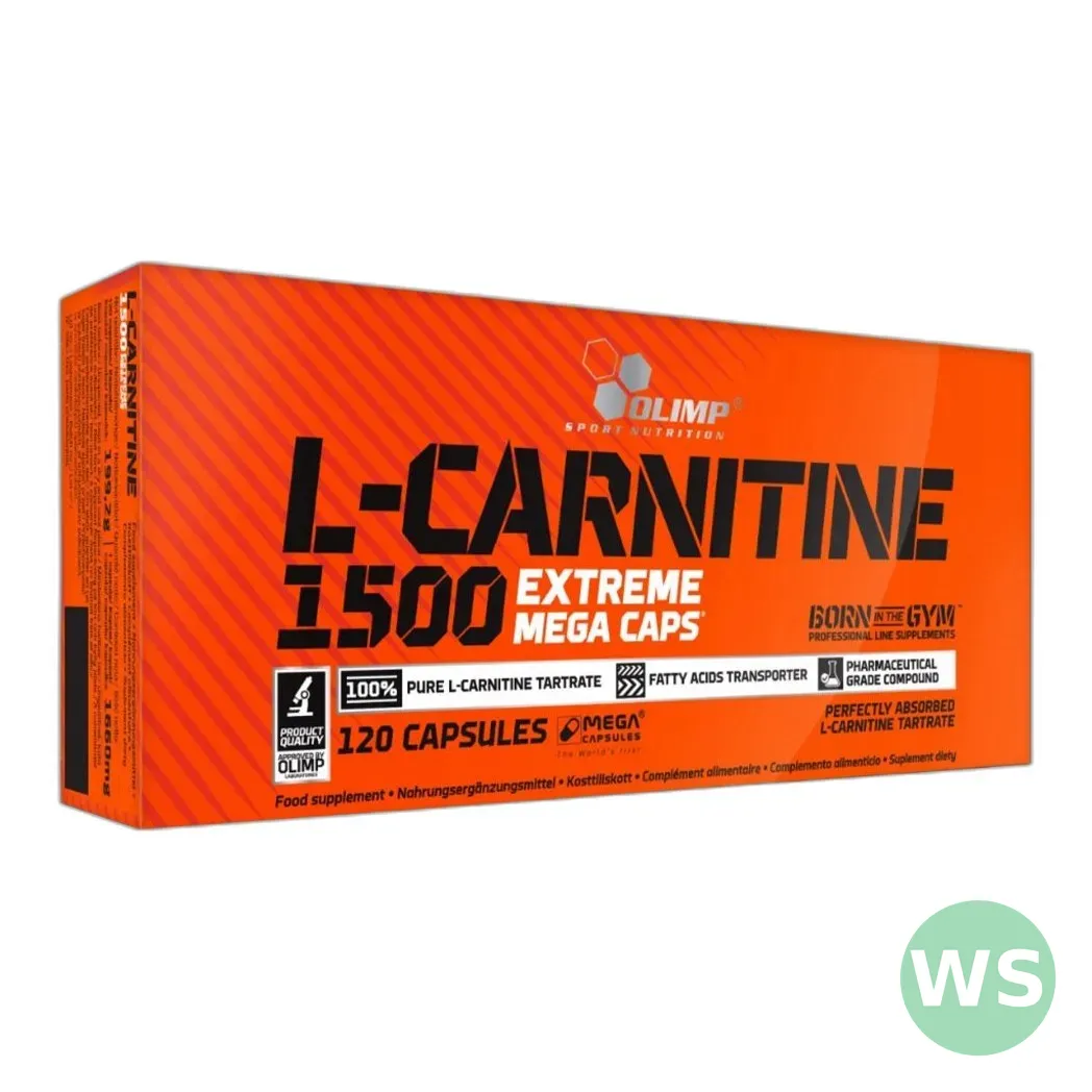 L-karnityna 1500 mg w kapsułkach wspomagająca metabolizm tłuszczu — zdjęcie 1