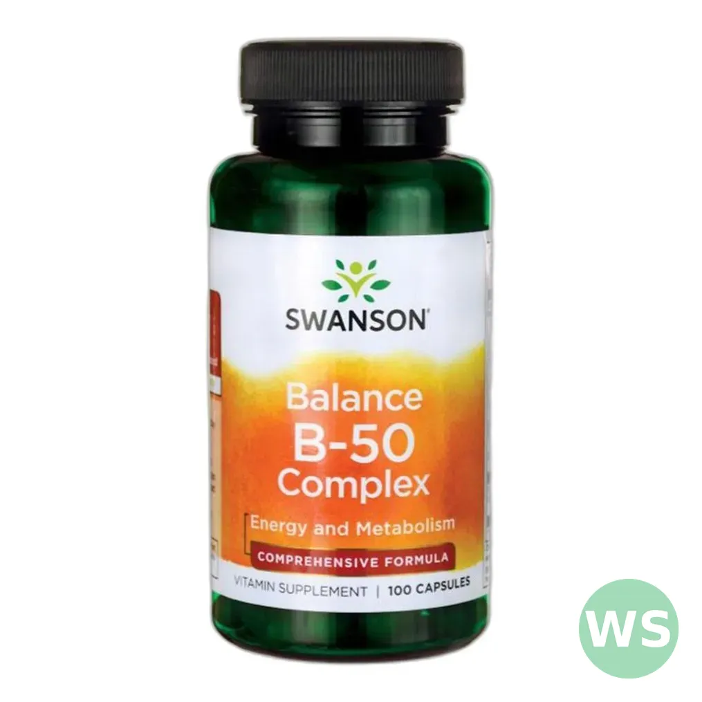 Kompleks witamin B-50 – wsparcie dla energii i metabolizmu — zdjęcie 1