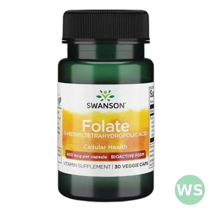 Kwas foliowy w formie folianu 400 mcg — zdjęcie 1