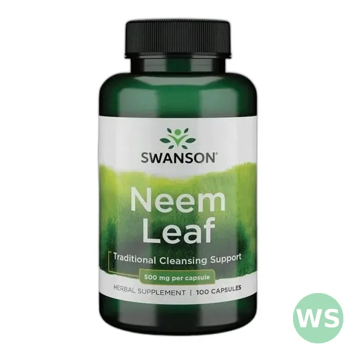 Neem Leaf - liść miodli indyjskiej w kapsułkach — zdjęcie 1